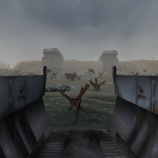 V2 Rocket Facility atmospheric background